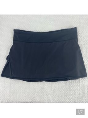 lululemon athletica Black Pace Rival Skort